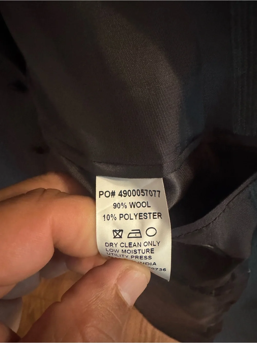 Ralph Lauren Gray Single-Breasted Suit Jacket